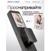 Входная дверь Эволаб Смарт 25 - Бетон светлый черный молдинг